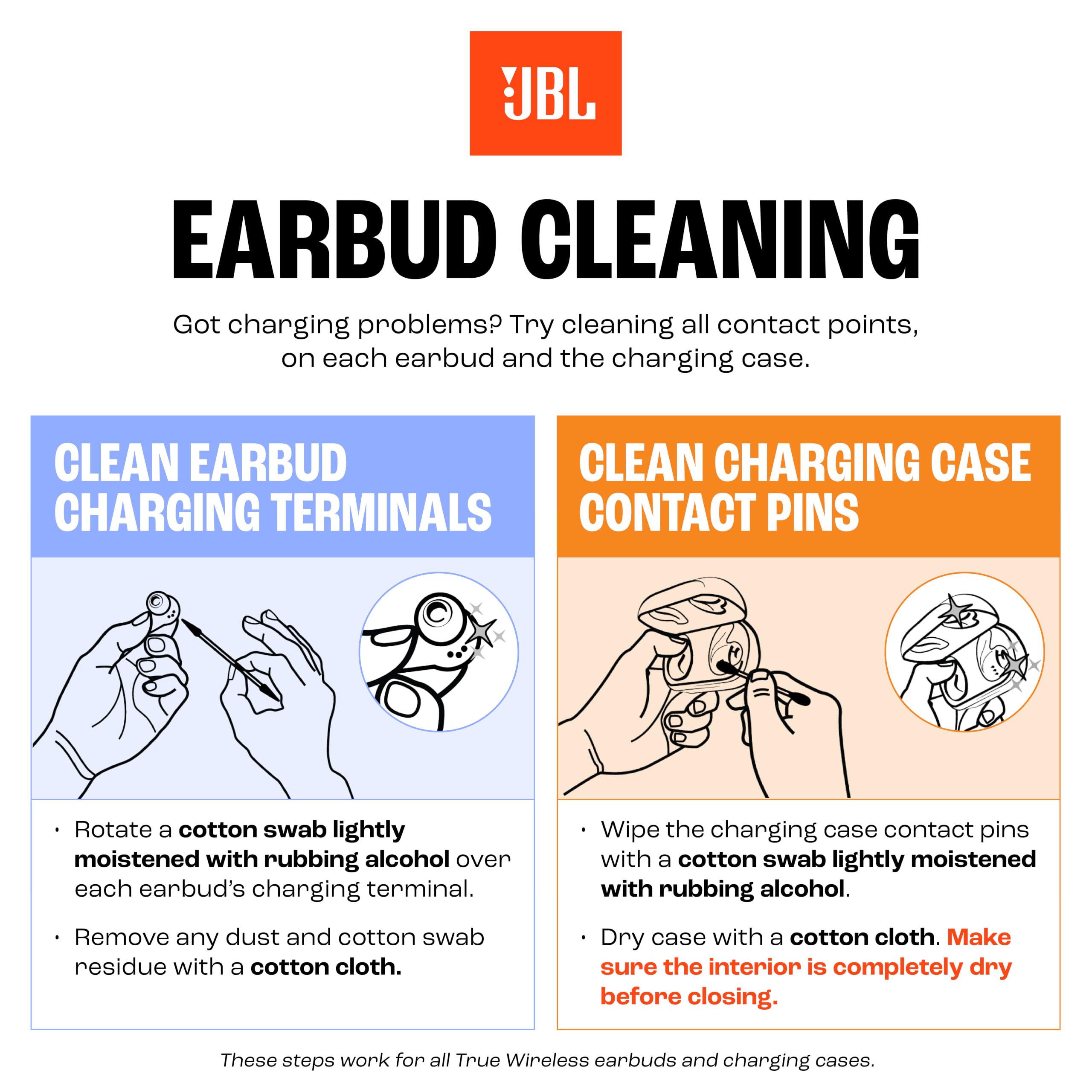 JBL Live Buds 3 Bud-Cancelling Kopfhörer, Schwarz – Ansicht 3