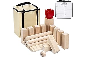 Ropoda Kubb Game Premium Set: Regulation Size