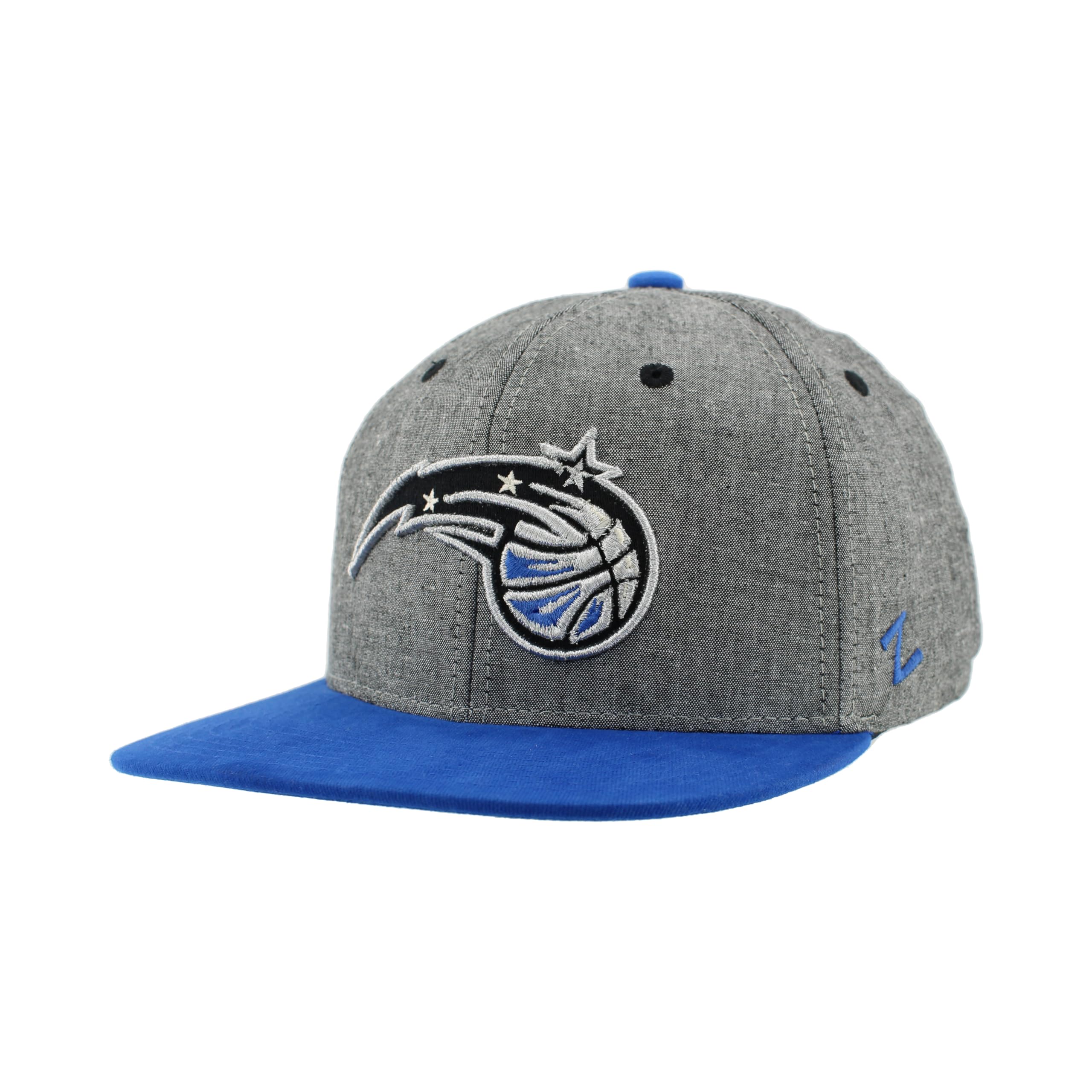 ZHATS NBA Unisex-Adult NBA Officially Licensed Adjustable Snapback Hat Heather Black