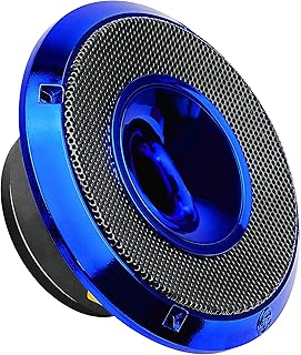 Audiopipe 6.5" Compression Horn Mid-Range Loudspeaker (APMB-628GH-BLU), 300W, Built-in Compression Horn Driver, Flat Steel Basket, 2-Way Coaxial, KSV Voice Coil, Grill, Sleek Candy Blue