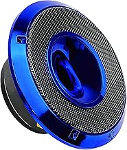 Audiopipe 6.5" Compression Horn Mid-Range Loudspeaker (APMB-628GH-BLU), 300W, Built-in Compression Horn Driver, Flat Steel Basket, 2-Way Coaxial, KSV Voice Coil, Grill, Sleek Candy Blue