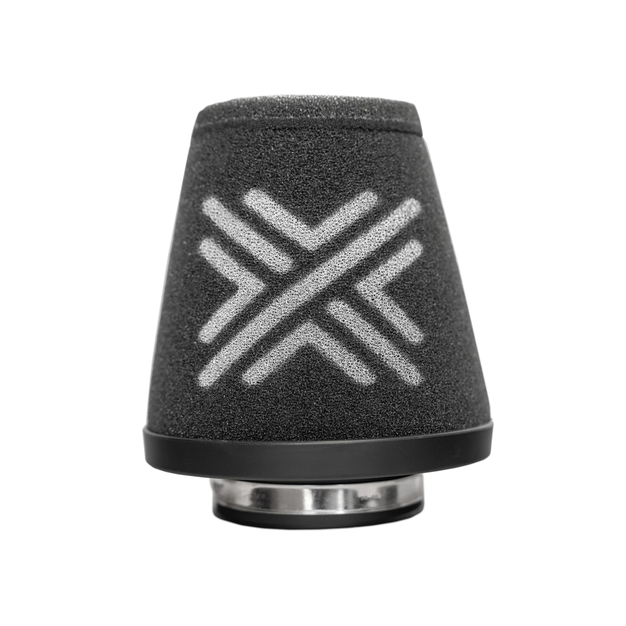 Pipercross Filtro Aire Universal C0340 | Mejora flujo de aire y respuesta acelerador, Lavable y reutilizable, Para admisiones 80mm, Fácil instalación