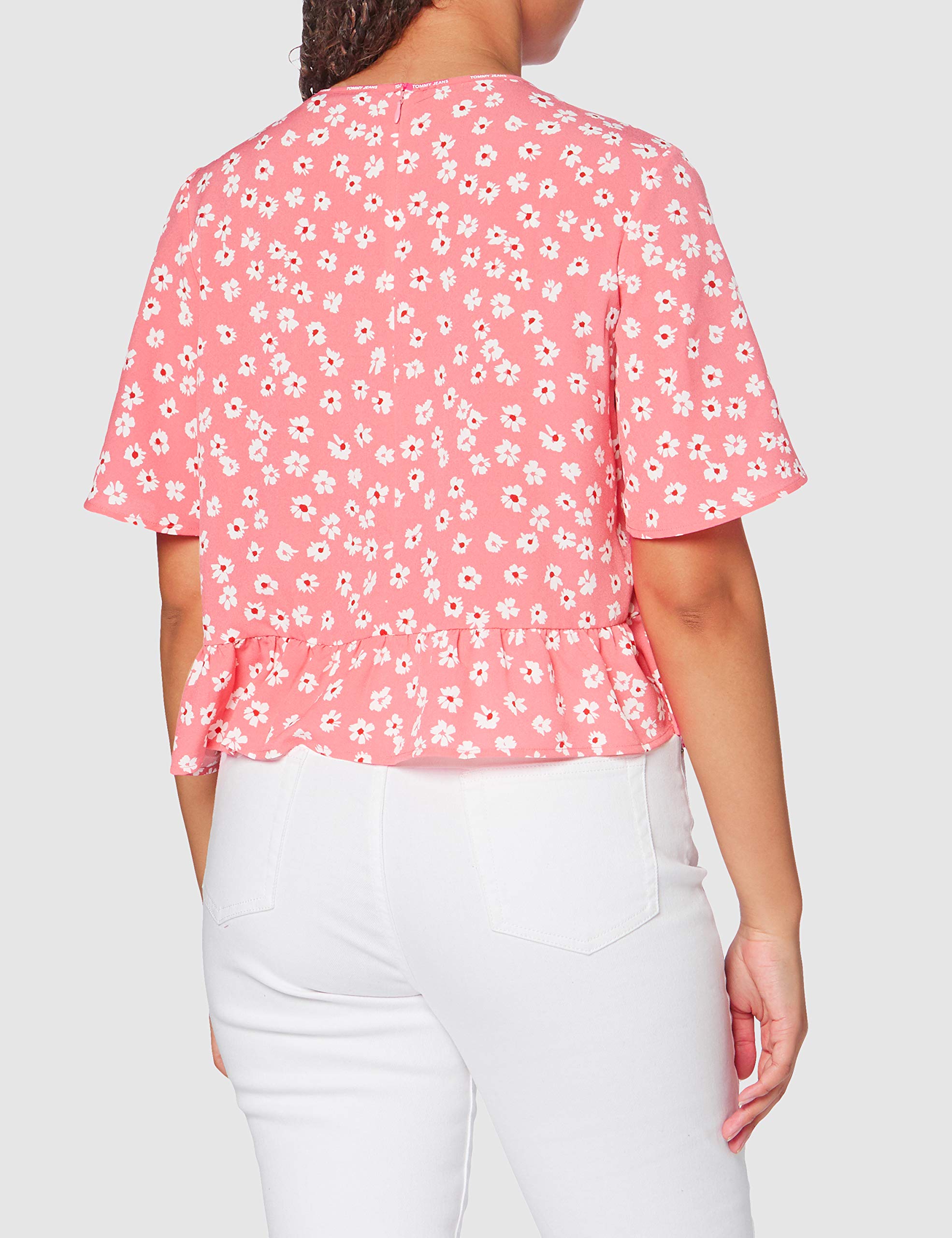 Tommy Jeans Tjw Printed Peplum Top Chemise Femme