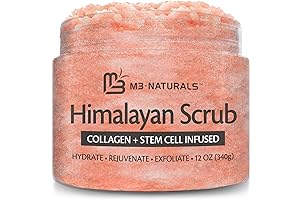 Collagen-Rich Himalayan Salt Exfoliator: Revitalize Body, Mind & Soul