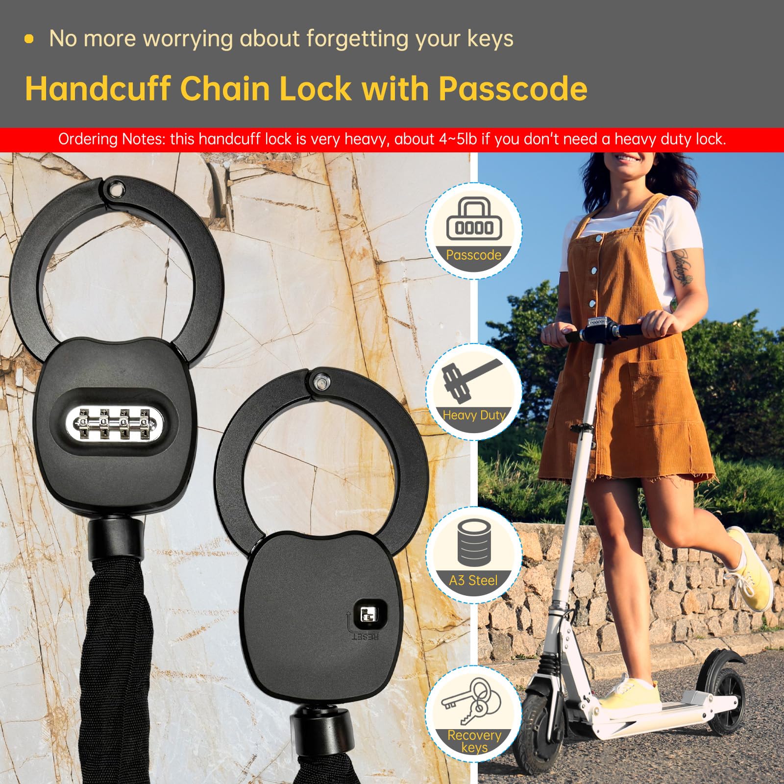 How To Lock A Scooter To A Bike Rack Razor Scooter Lock Scooter To