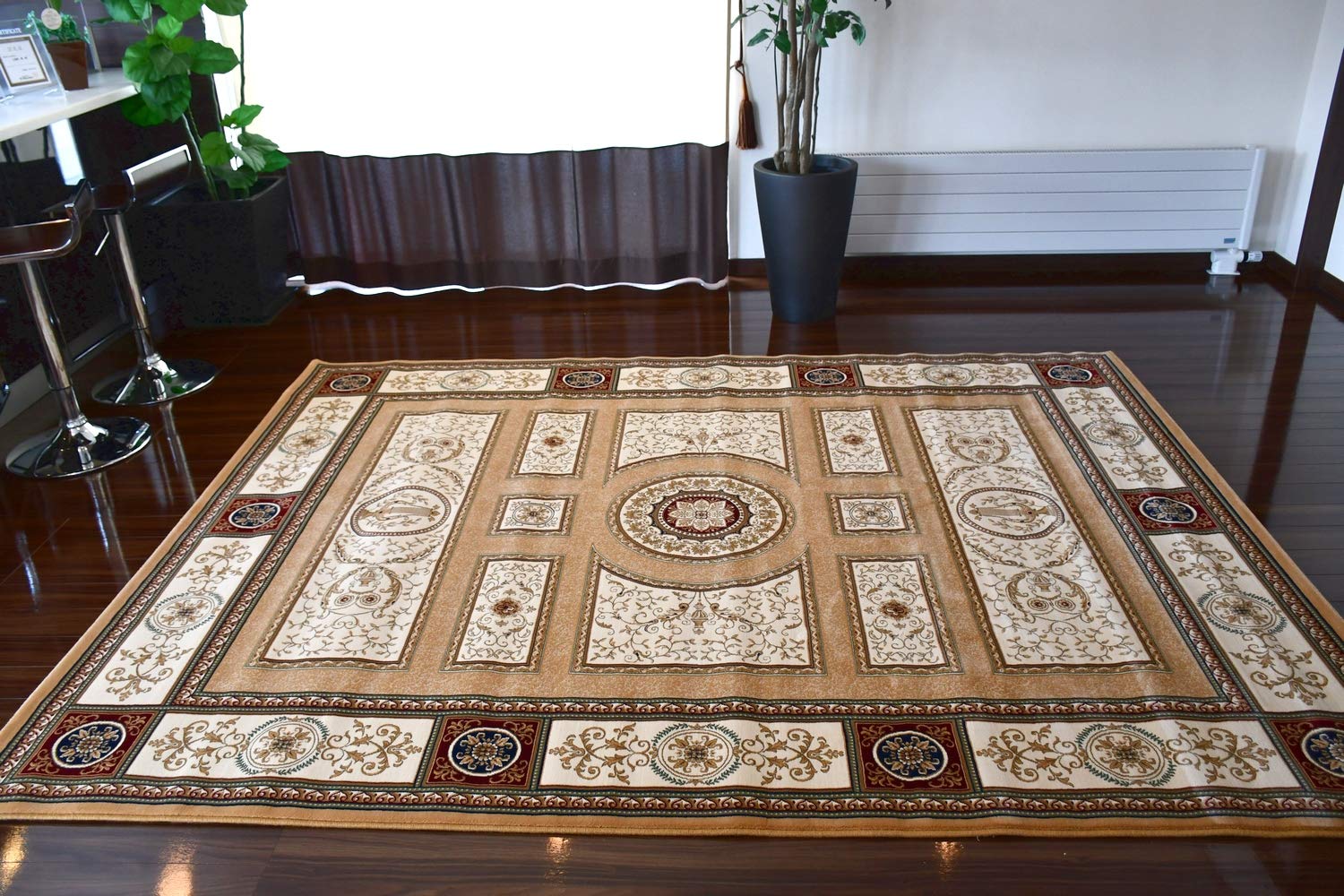 新品☆ベルギー製ウィルトンラグ 抽象柄 カッコいい おしゃれ カーペット Amazon | ベルギー 絨毯 ラグ おしゃれ カーペット ウィルトンラグ 最