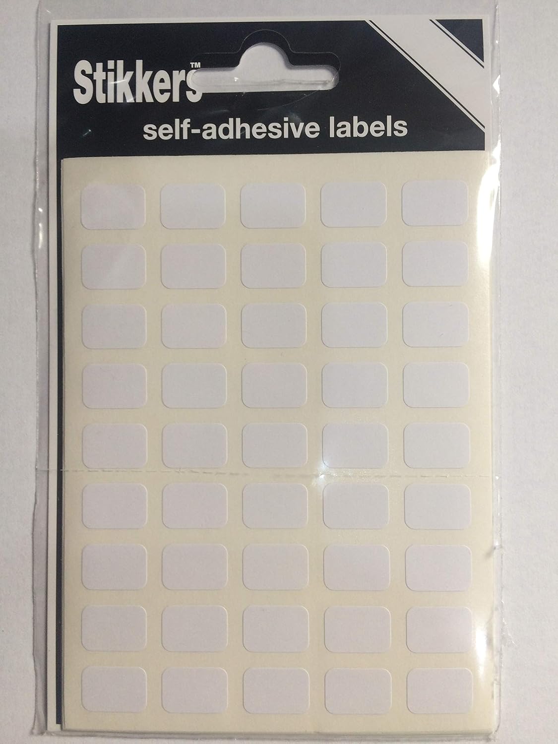White Sticky Labels Self Adhesive Labels 9mm x 13mm 360 Stickers
