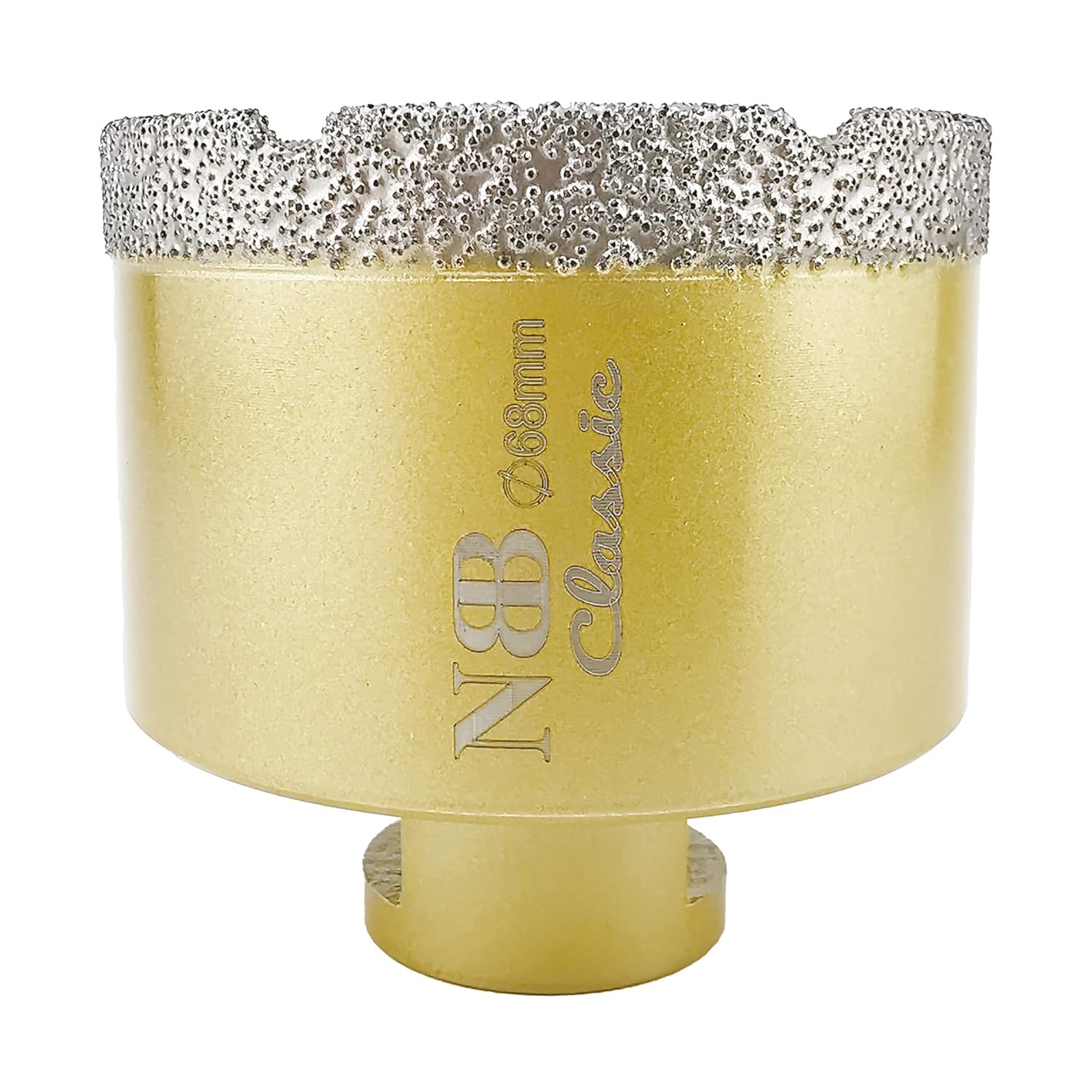 NBB vacuum brazed diamond hole saw with M14, Classic Golden type