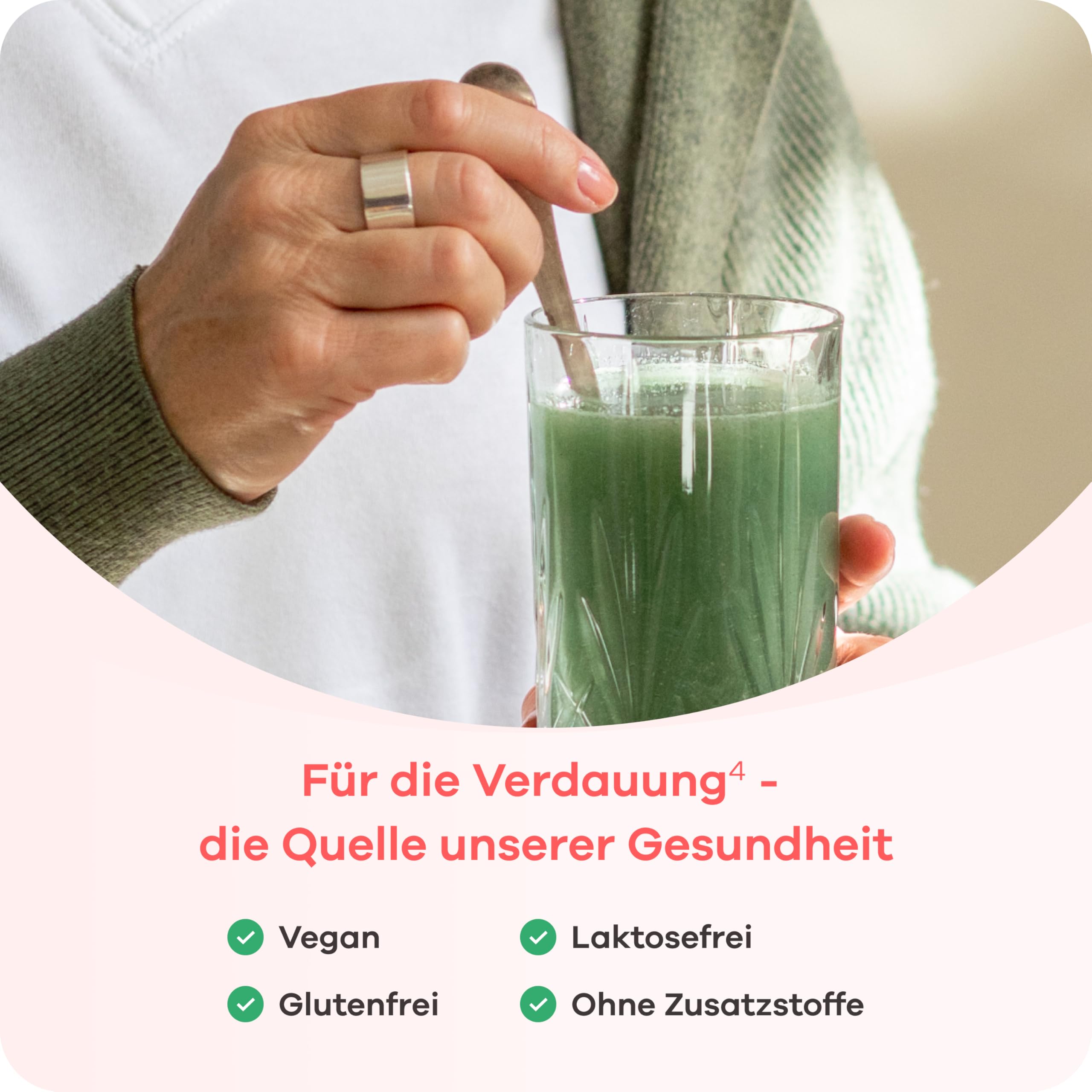 Multi-Ballaststoff-Komplex | 10 Premium Ballaststoffe & Calcium | Verdauung, Darmflora, Immunsystem, Cholesterin & Blutzucker | vegan, glutenfrei, laktosefrei | 1x 420g Pulver