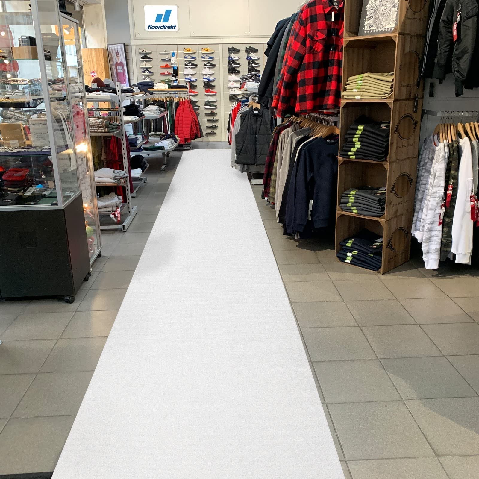 Floordirekt Wedding Rug White 200 x 1000 cm - VIP Runner Event Carpet  Premiere Carpet Reception Rug Exhibition Carpet - Desired Size : Amazon.nl:  Home & Kitchen