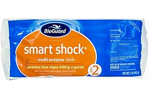 BioGuard Smart Shock 1 lb, 6-Pack Pool Clarifier, Preventative, Algae Treatment
