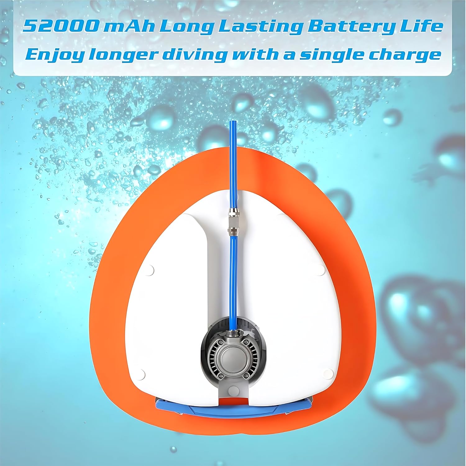 TUXING Scuba Diving Ventilator Tankless Diving System, 3.5Hour Waterproof Portable Rechargeable Diving Tank, Swimming Pool Toys Diving Toys,Tanks (3.5Hour)