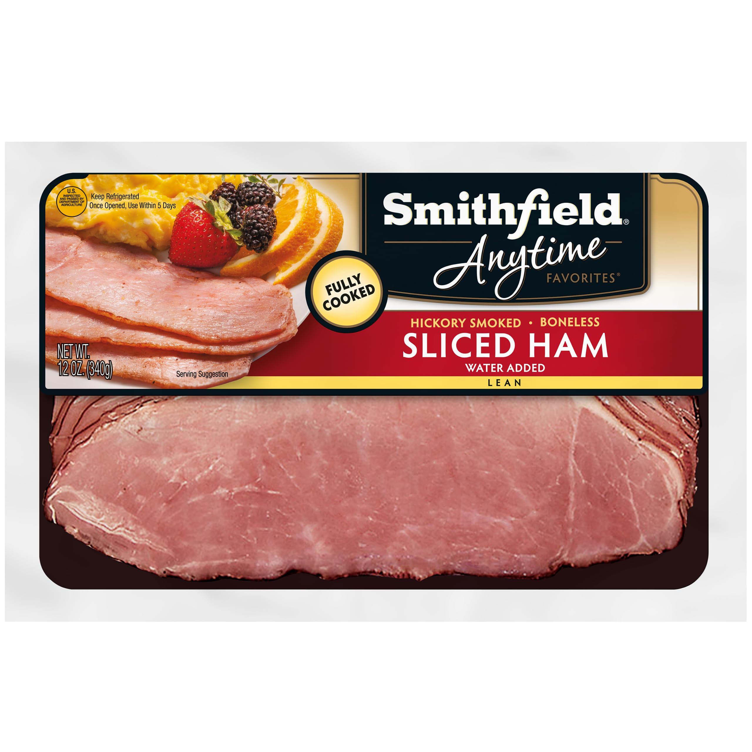 Amazon.com: Smithfield Anytime Favorites Sliced Ham : Grocery