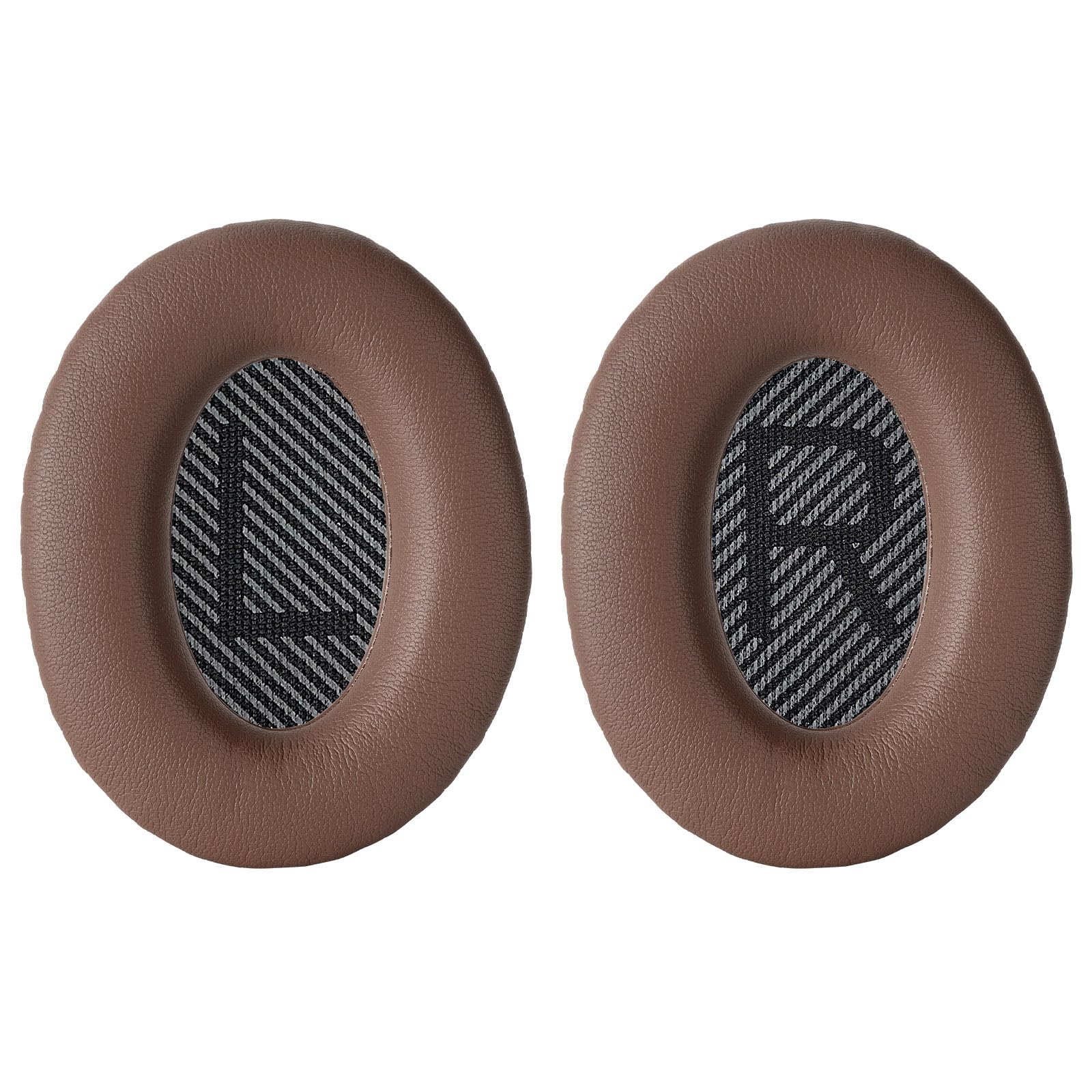 Aurivor Replacement Ear-Pads Cushions for Bose QuietComfort QC 35 35ii 25 15 2 Headphones, Ear Covers for QC35 QC35-ii QC25 QC15 QC2 SoundLink