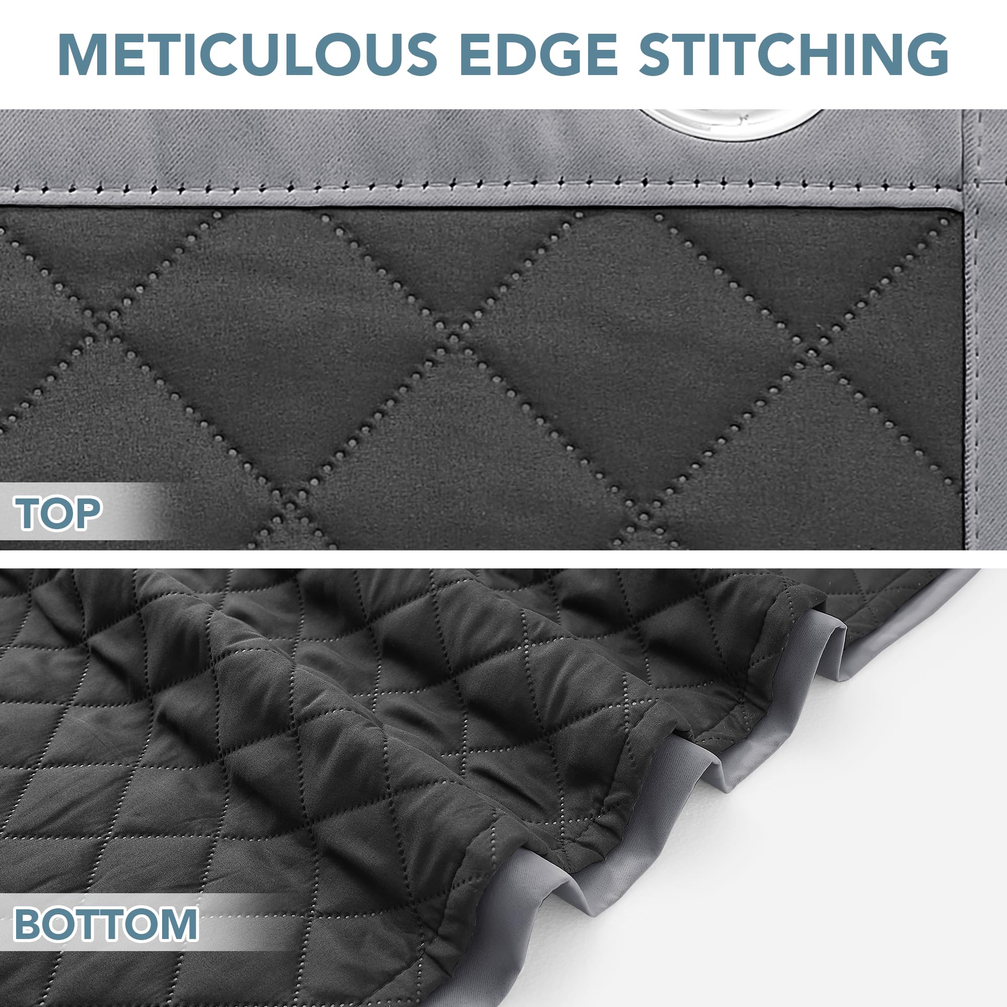 Thermo Vorhang 100x210cm - Wärme Schutz Für Haustüren