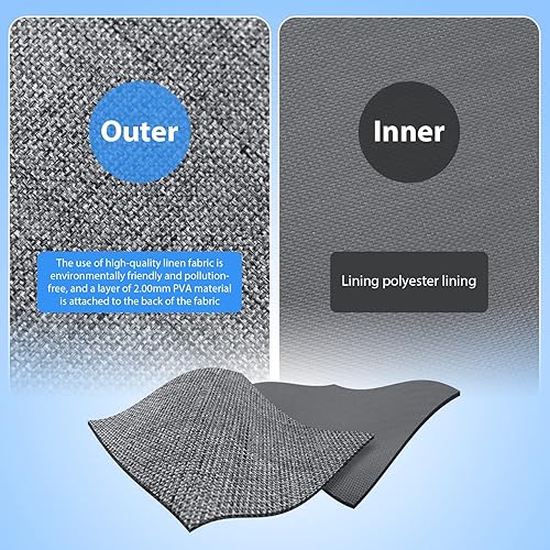 Miniatura 7 de GARPROVM Bolsa Tote Extra Grande para Comestibles, Bolsas de Compras Reutilizables de 42L, Bolsa de Compras Plegable Bolsa de Playa Cesta de Compras