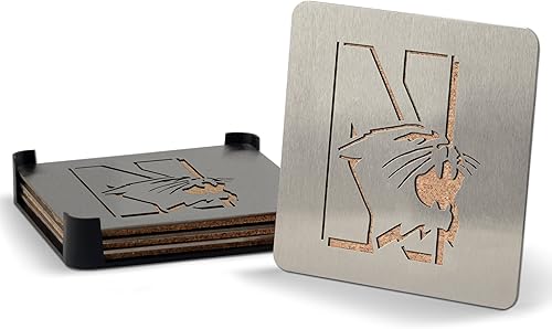 Miniatura 38 de YouTheFan NCAA Boasters, juego de posavasos de 4 piezas