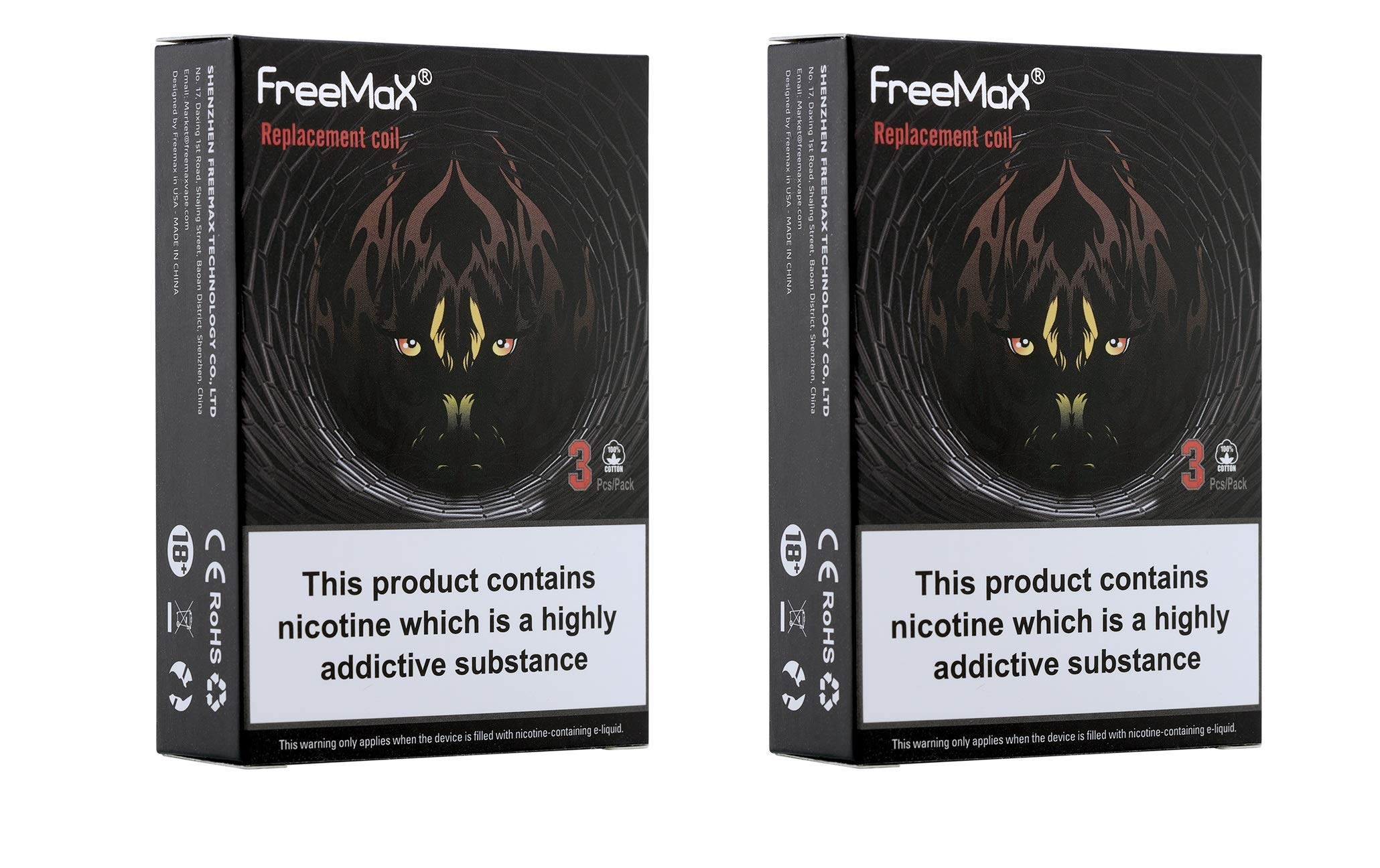 Freemax Fireluke MeshPro Quad Mesh Coil 0.15 ohm 2 Packs No Nicotine
