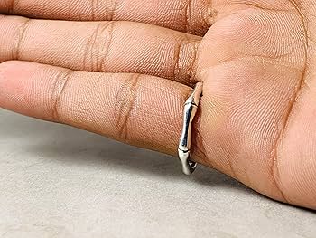 Amazon.com: Bone Ring 925 Sterling Silver Delicate Handmade Amazon.com: Bone Ring 925 Sterling Silver Delicate Handmade
