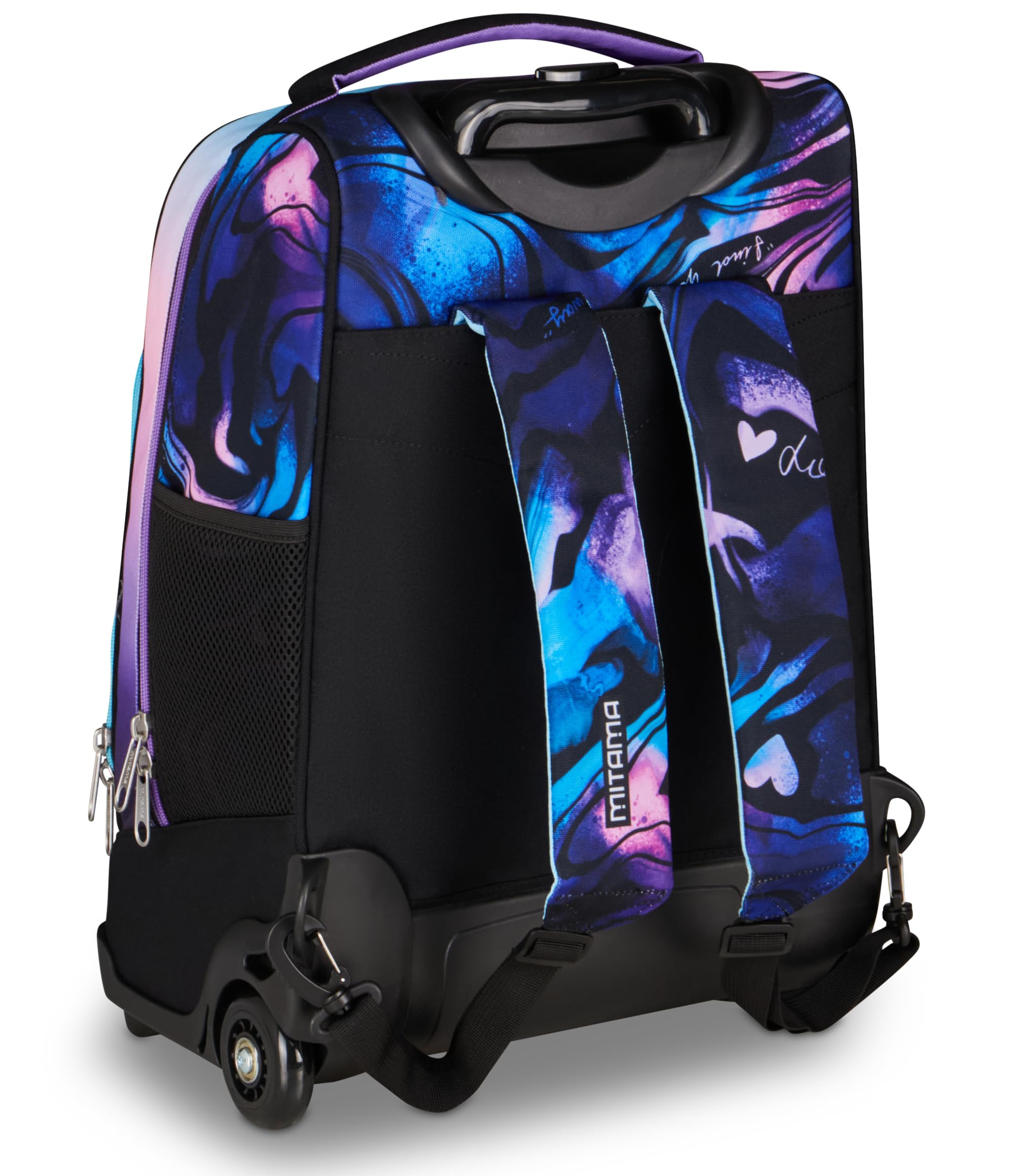 Mitama Trolley DR Scuola SHINYCREW, 34 Lt, Viola, Uso zaino, Tasca con organizer, Bambina, Scuola elementare e media, Viaggi e tempo libero