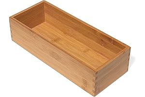 Lipper International Bamboo Wood Container