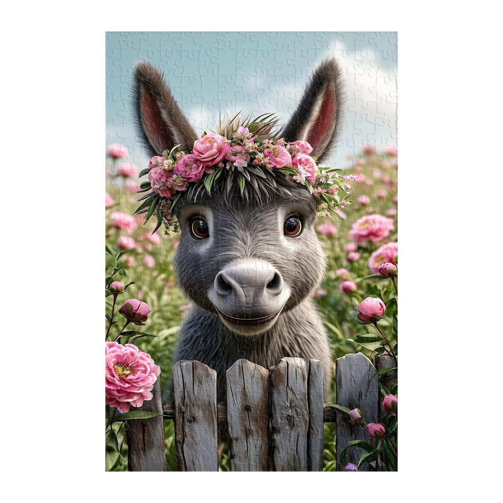 Puzzle 1200 Pezzi, Fiori Animali Puzzles, Puzzle Impossibile Gioco Logici Sfida Difficile Puzzles 1200 Pezzi per Adulti
