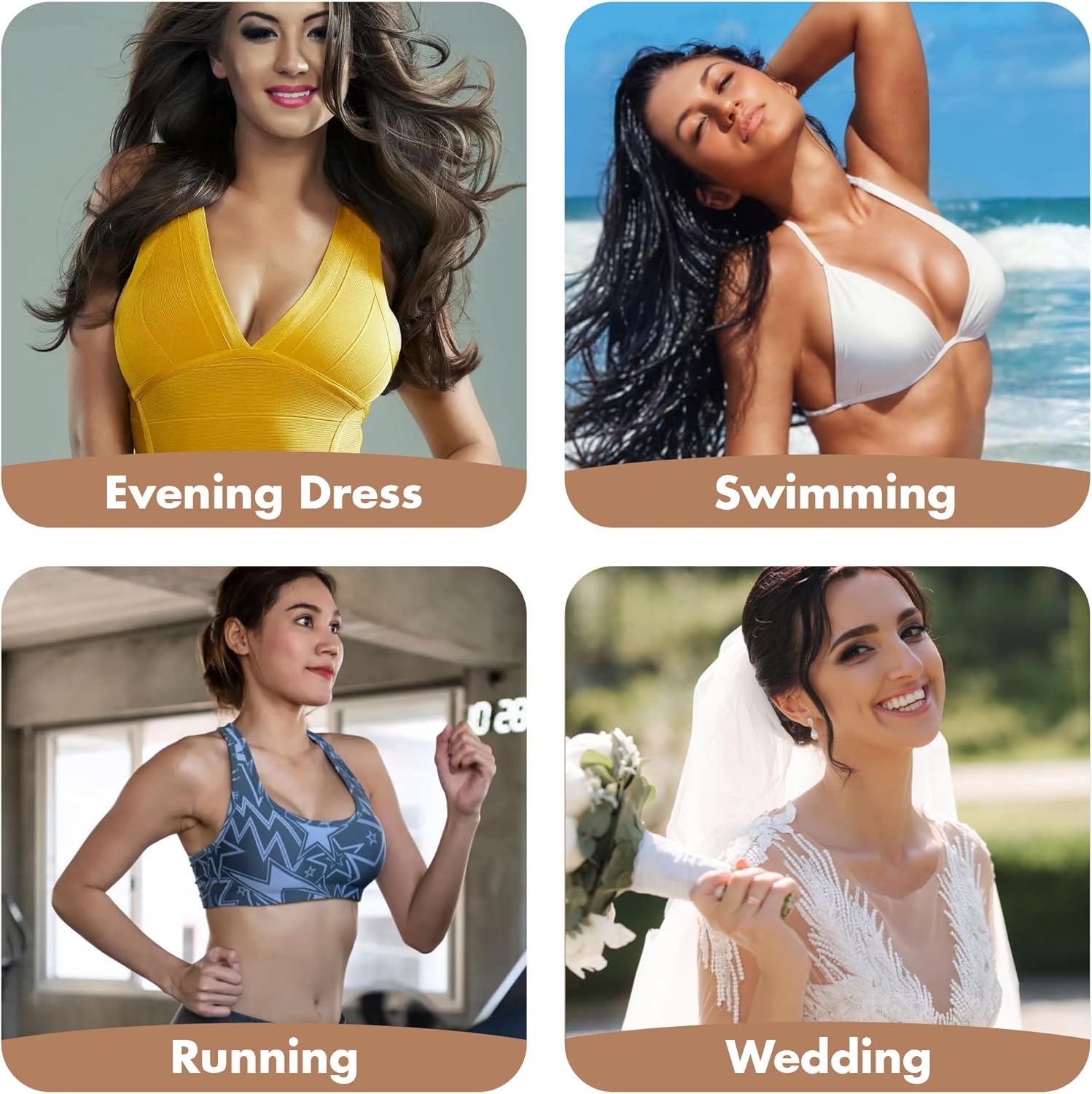 60 Pcs Pasties Nipple Covers for Women - Disposable Nipple Pasties No-Show Nipple Stickers Nipple Tape - Image 7