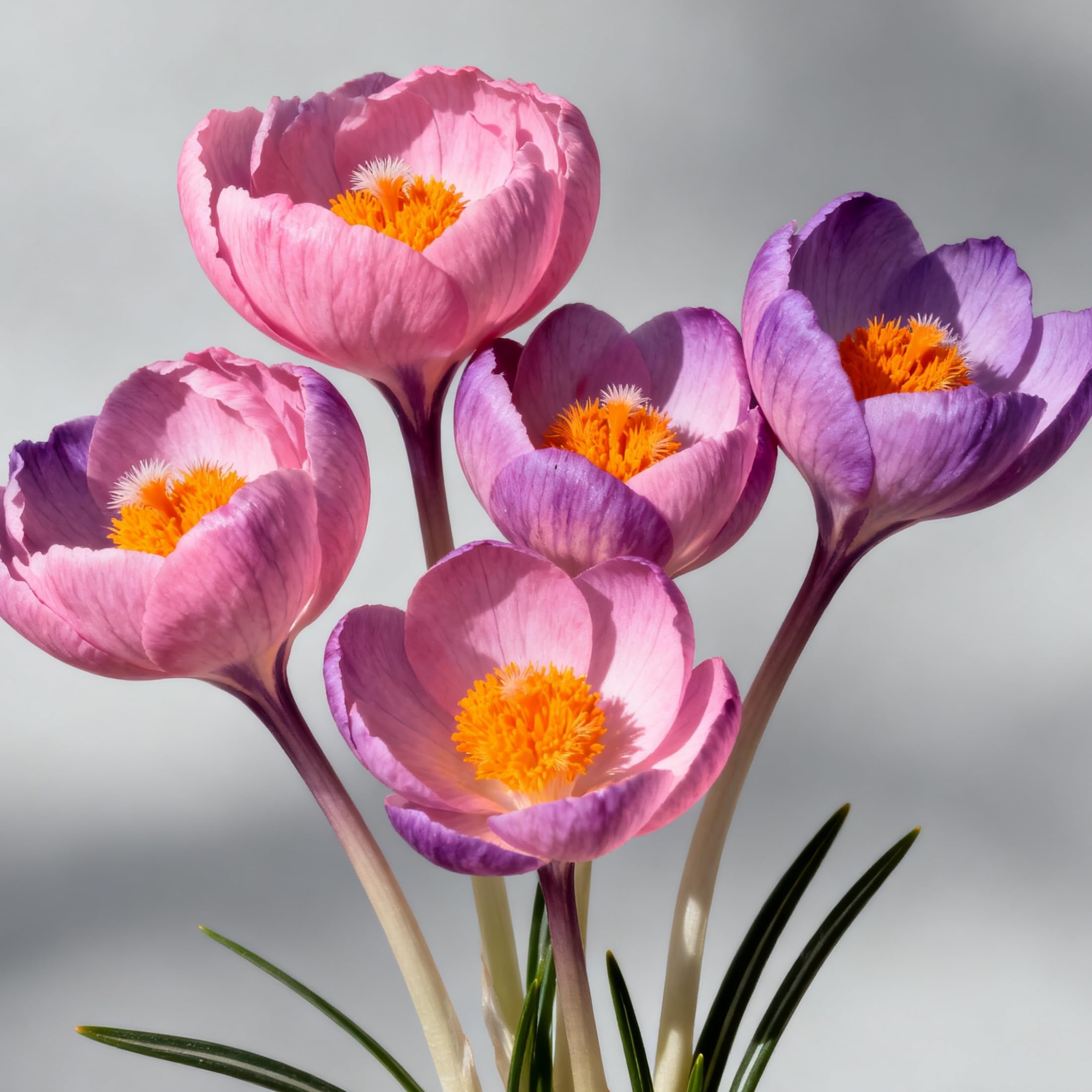 Autumn Crocus Bulbs – Saffron-Producing, Low Maintenance, Ideal for Borders, Beds, and Containers，Hardy Perennial, Excellent Display-10bulbs-B