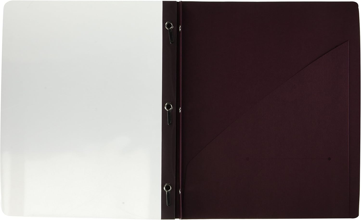 Wilson Jones Frosted Front Report Covers with Pocket, 3-Hole Punched, Dark Blue, 5 Covers per Pack (W71111C) : Business Report Covers : Office Products