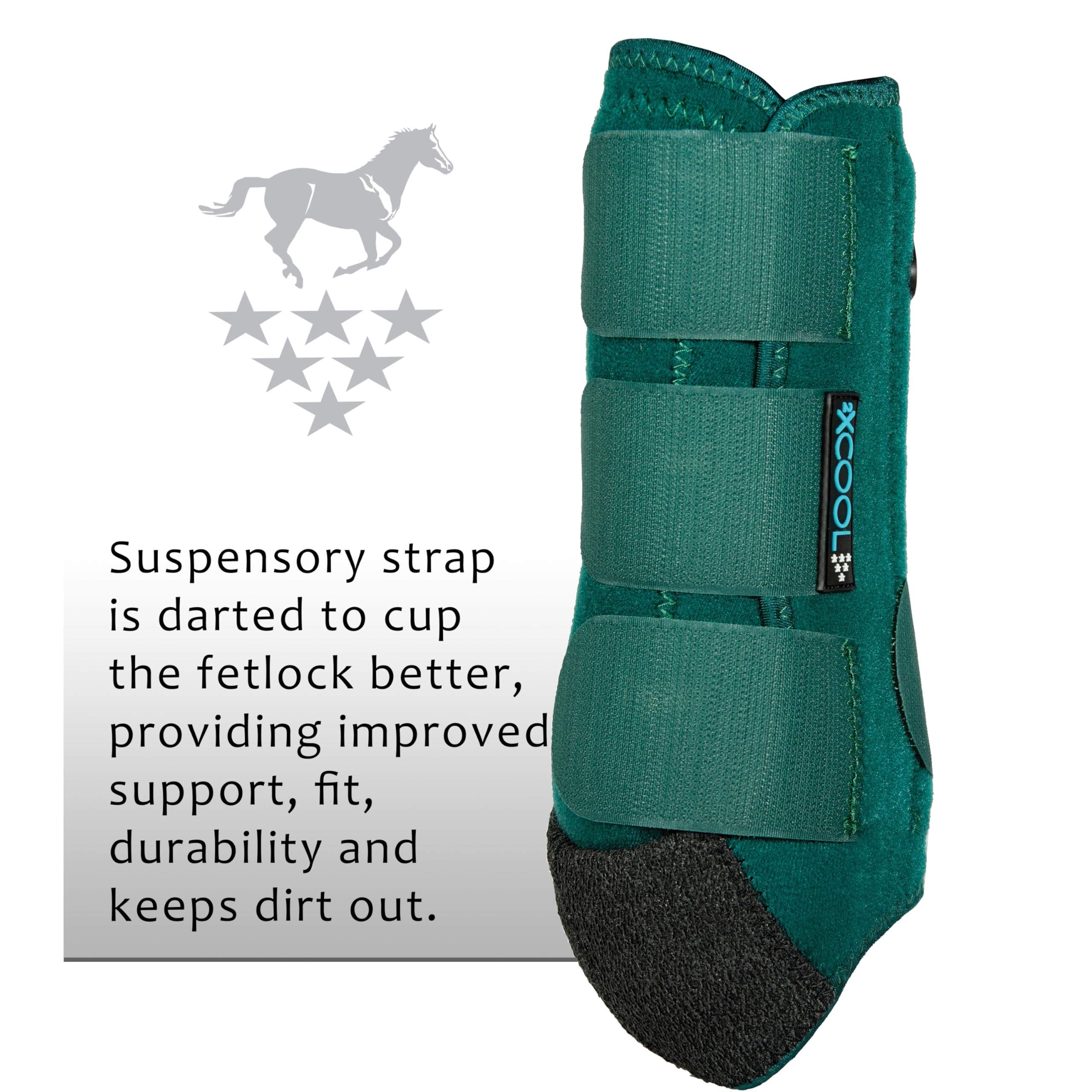 Professional's Choice 2XCOOL Sports Medicine Horse Boots | Protective & Breathable Design for Ultimate Comfort & Durability in Active Horses | Value 4 Pack