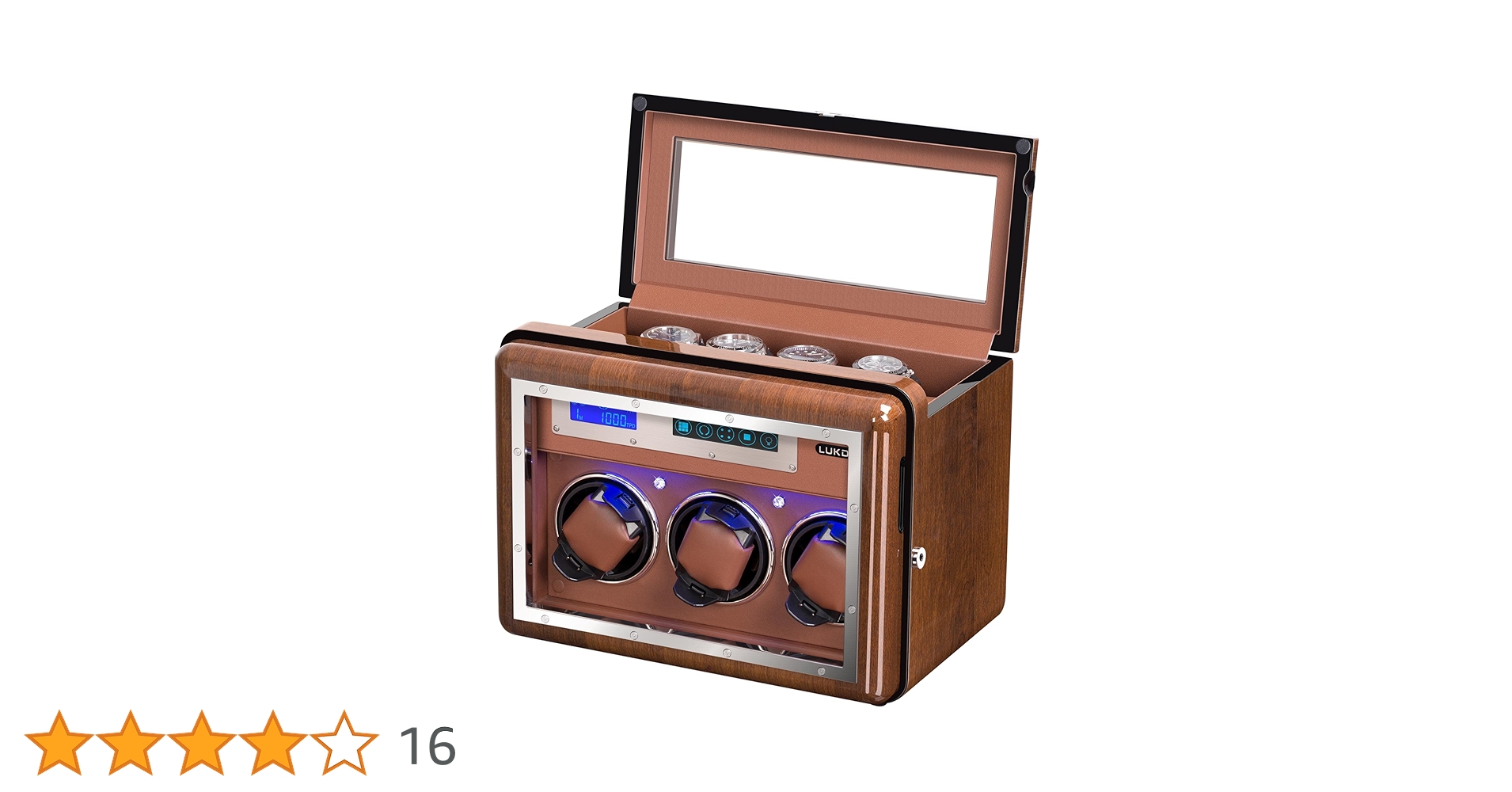 Amazon.co.jp: LUKDOF新型ワインディングマシーン 腕時計自動巻き器