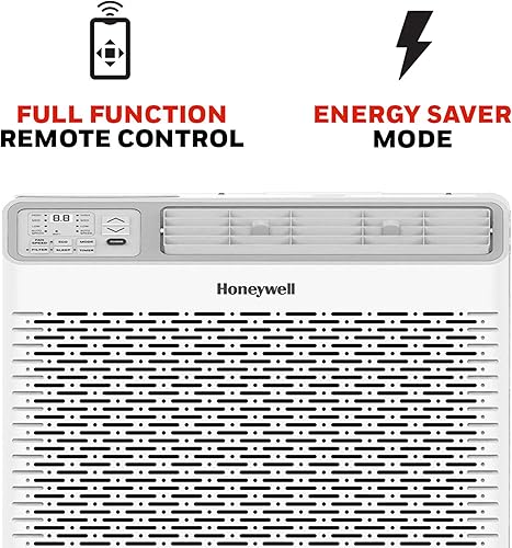 Miniatura 8 de Honeywell Aire acondicionado digital para ventana de 14,000 BTU, control remoto, pantalla LED, 4 modos, ecológico, cobertura de 800 pies cuadrados