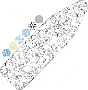 Ironing Board Cover and Pad, 15x54 Standard Size, Scorch Resistant