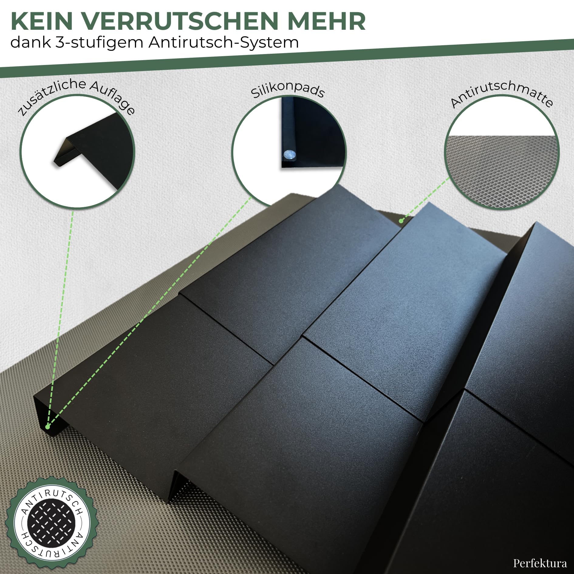 Gewürz Organizer Schublade Gewürzregal Schublade - 24 Gewürzgläser mit Etiketten, Premium Schubladen Organizer, ausziehbar & flexibel einstellbar