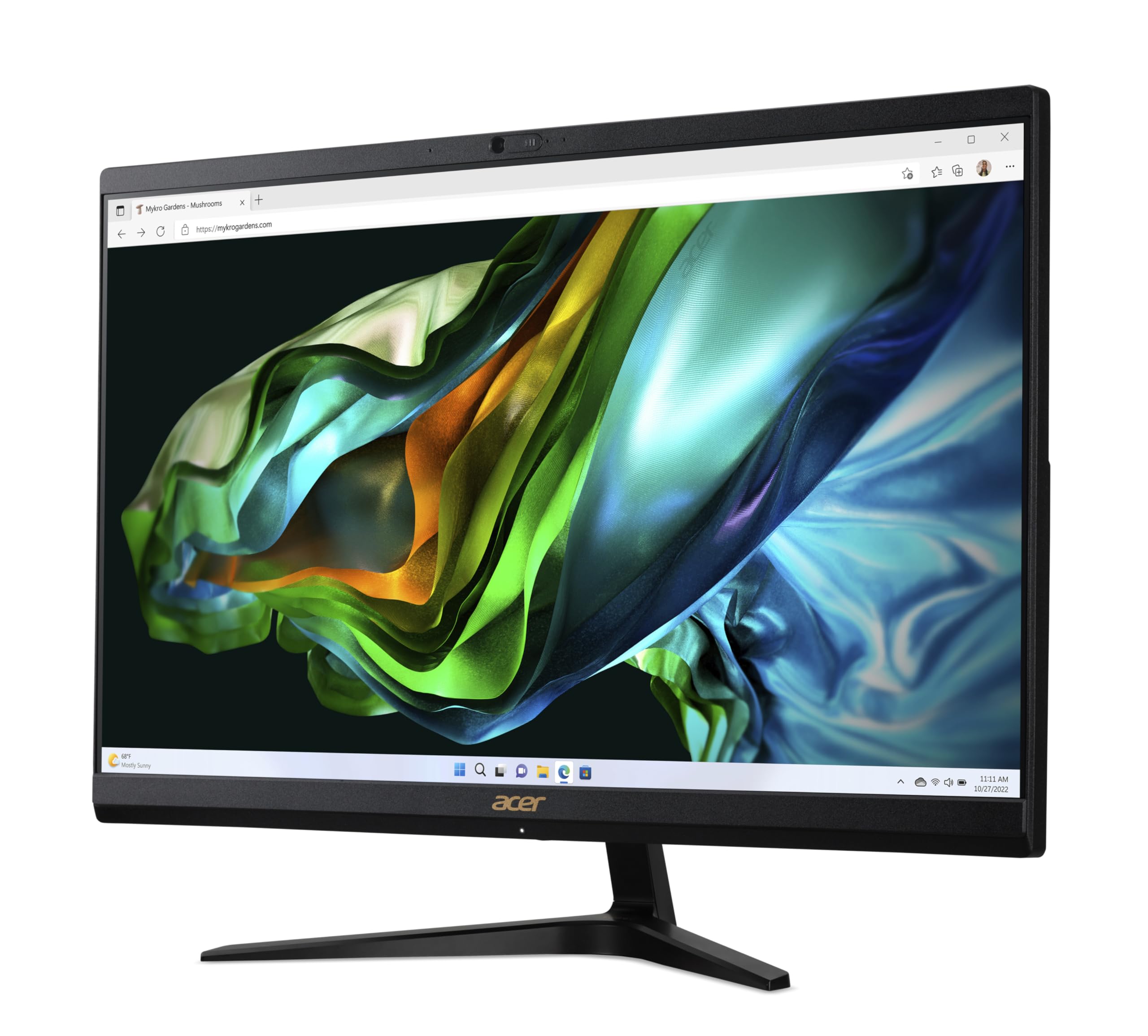 Acer Aspire C24-1800 All in One, Monitor 24" FullHD (Intel Core i5-12450H, 16GB RAM, 512GB SSD, Intel Iris Xe Graphics, Windows 11 Home) Negro, Teclado QWERTY Español y Ratón Inalámbrico
