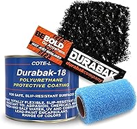 Vista 29 de Durabak - Kit de forro para cajuela de camión, de 18 galones, texturado, revestimiento enrollable Capa personalizada para forro de cajuela