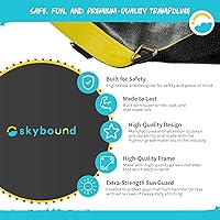 Vista 3 de SkyBound Premium Trampoline Replacement Mat, Fits 15 Foot Frames wSpring Tool, UV Sunguard for Longer Lasting Stitching, Durable V-Rings, Bounce