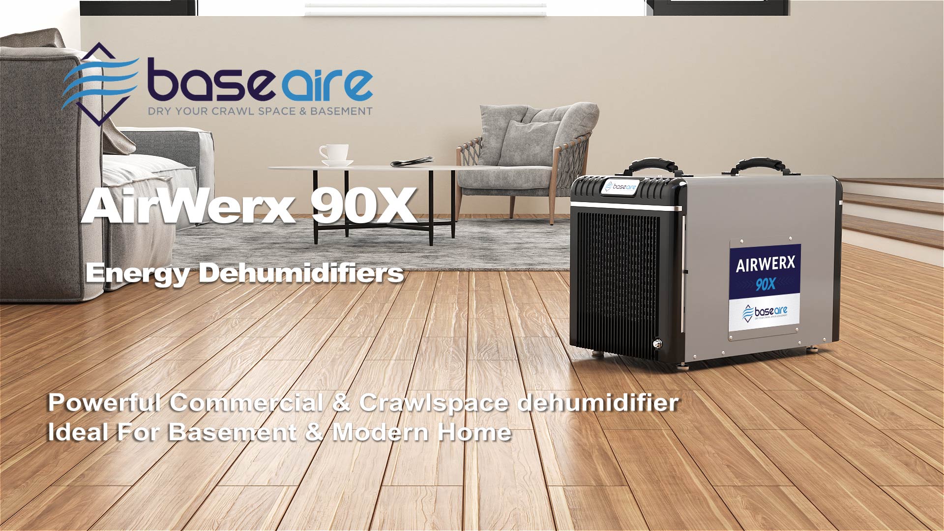 Amazon.com - BaseAire 198 Pints Dehumidifier with Pump for