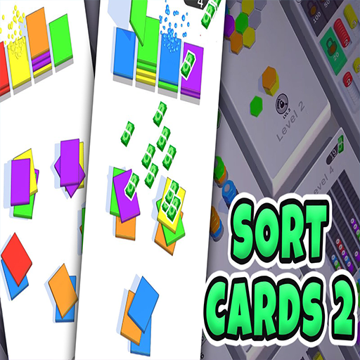Sort Cards: Merge & Color Shuffle Challenge