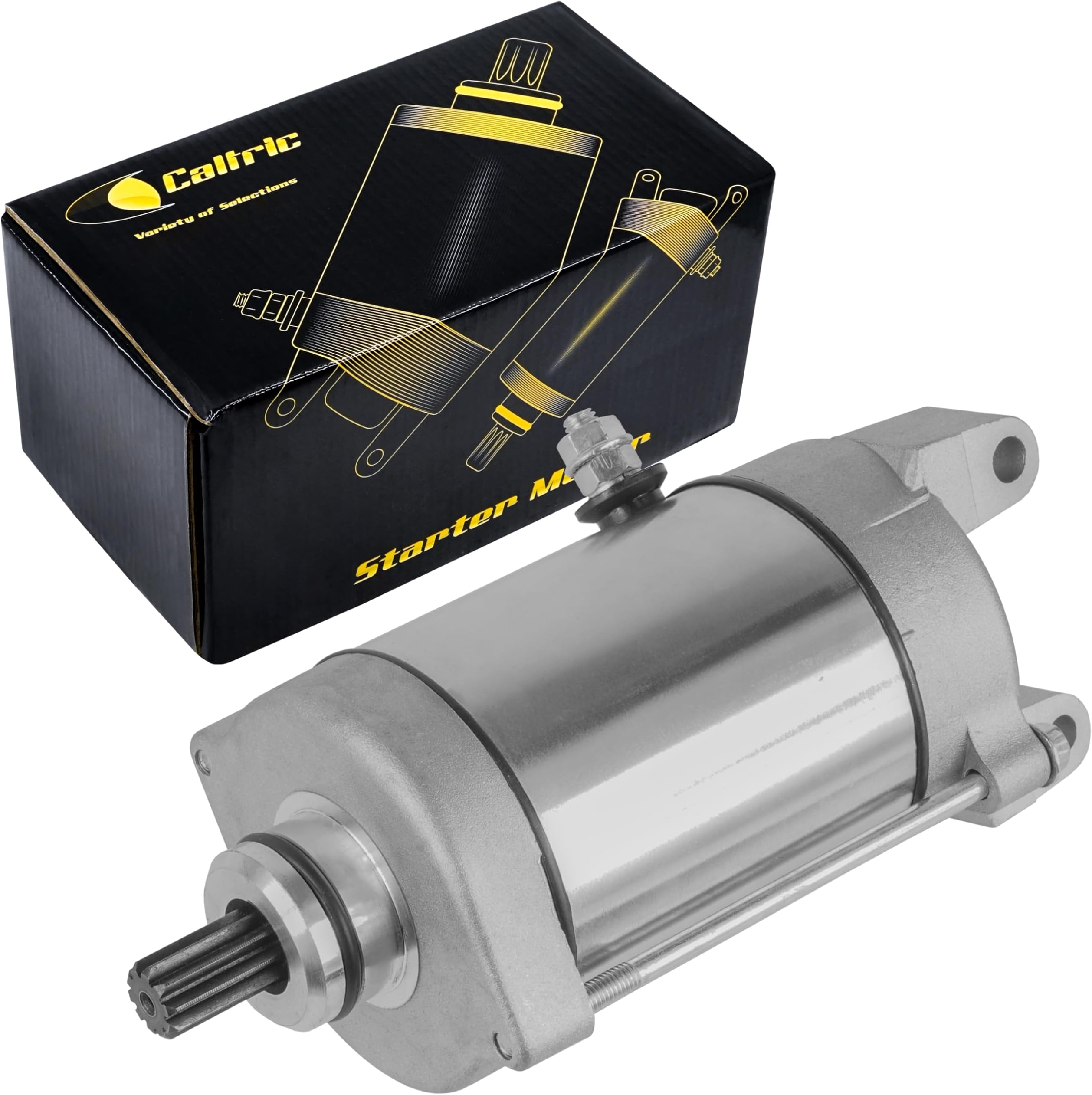 Top Hunter Motor De Arranque Para Honda Shadow VT500C 491cc (1983-1986) - 12V, Marca Caltric, Con Garantía Cuphead Nintendo - Foto 10