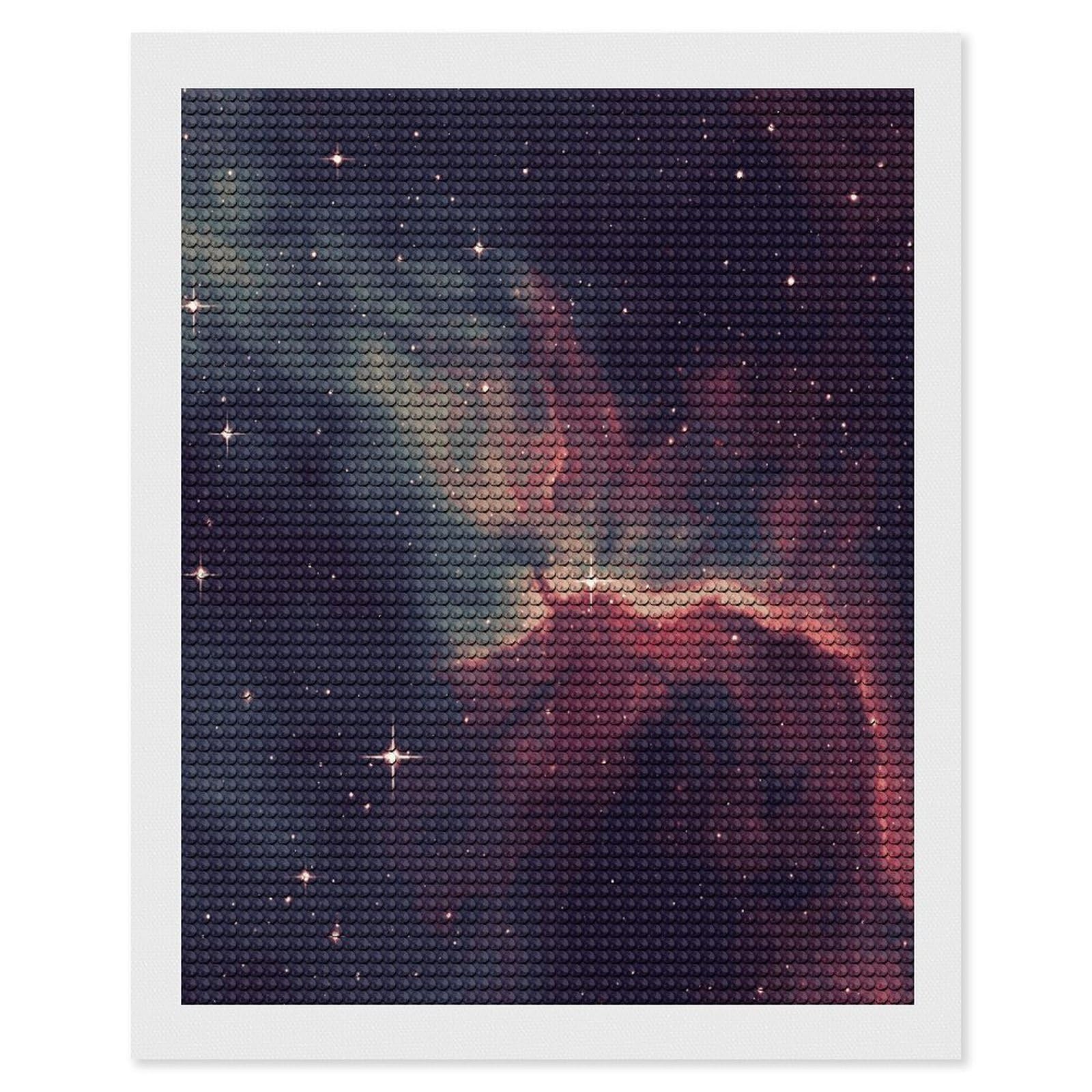 LDGSUPH Star Field in Deep Space Diamond Painting Kits for Adults Paint with Diamond Pictures Art DIY Full Drill Diamond Dots Painting Personalized Diamond Photo for Home Wall Decor Gift 16"x20"