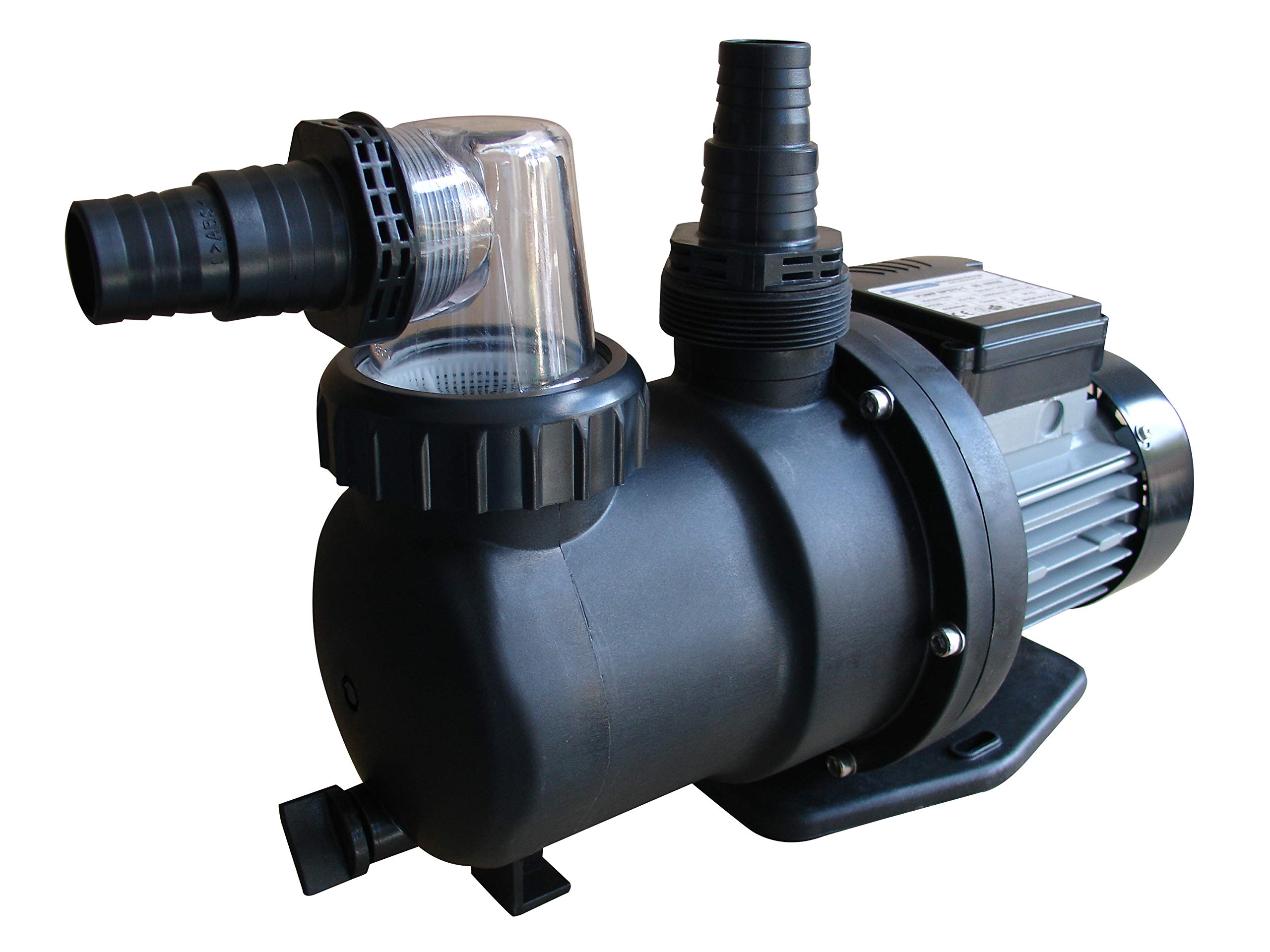 Bomba de Filtración para Piscina, 450 W, 8,5m3/h, Hasta 50 m3, Filtro 400 mm, Acorde a la Directiva Europea de Ecodiseño - Gre PP052