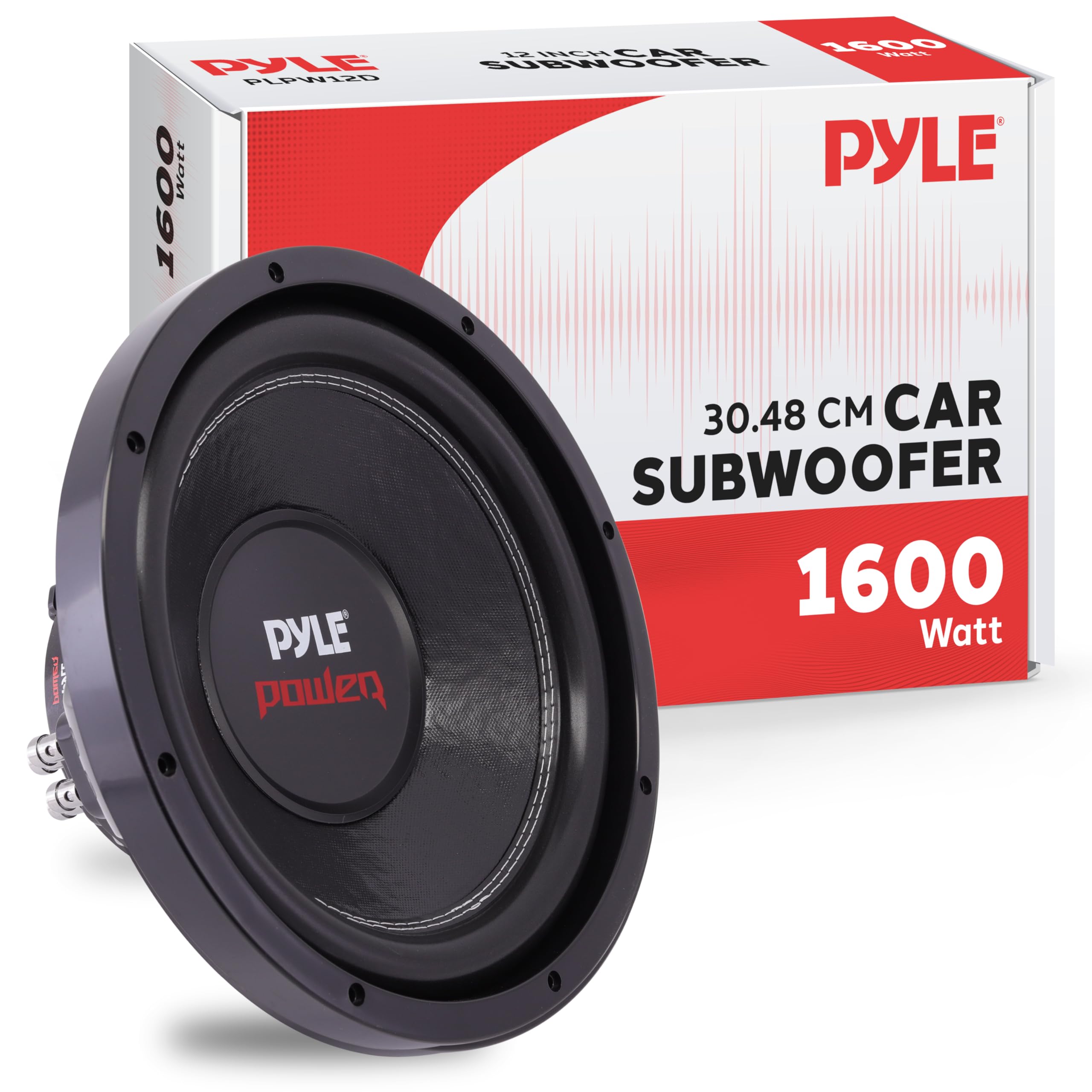 Pyle 12インチ サブウーファー PLPW12D PYLE PLPW12D 12-Inch 1600W Dual 4-Ohm Subwoofer : Amazon.ca