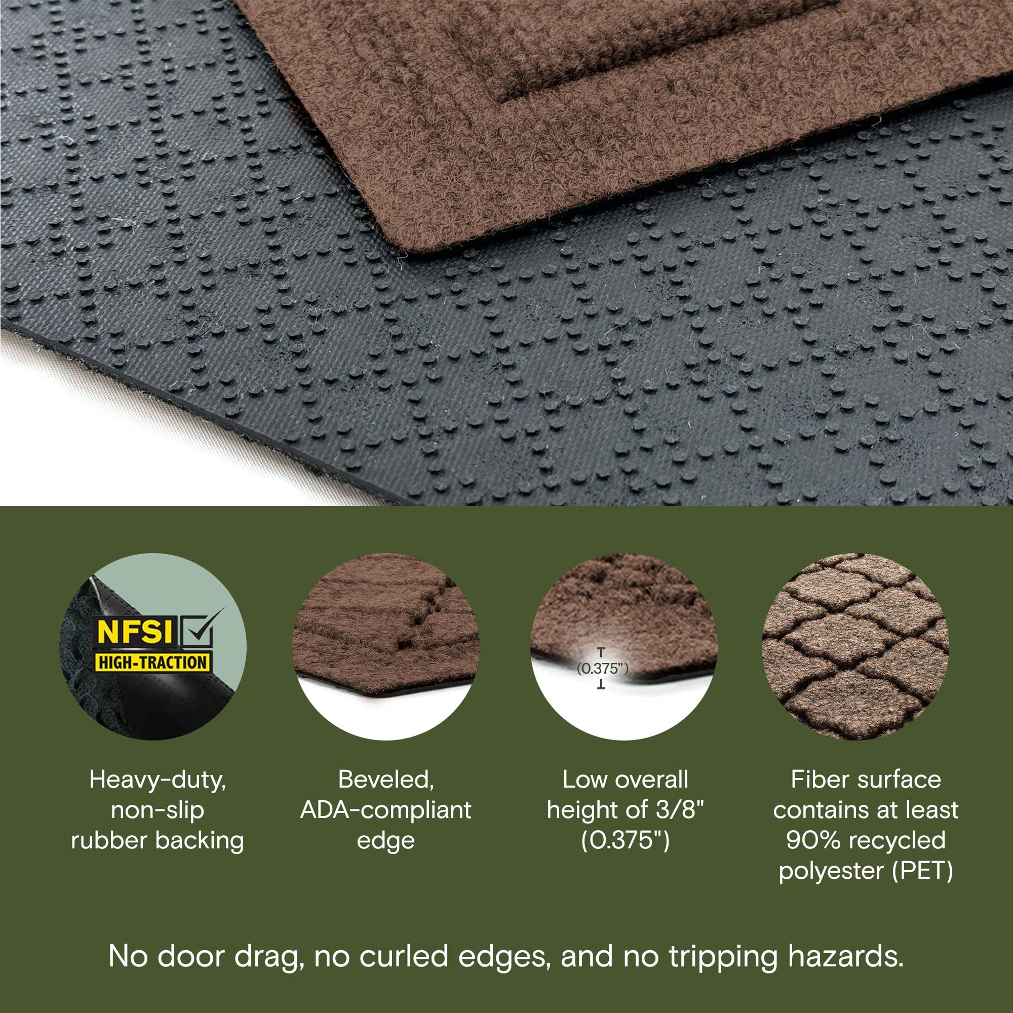 WaterHog Cordova Front Door Mat Indoor Outdoor Entrance, All-Weather Mats — Amazon image 4