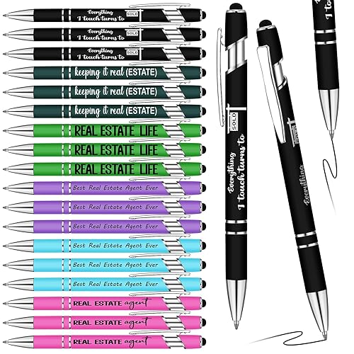 Shinymoon 24 Pcs Real Estate Agent Gifts for Women Real