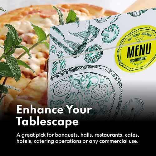 Miniatura 6 de New Star Foodservice 22919 - Tarjetero acrílico para menú, 3.5 x 5 pulgadas, transparente, juego de 12