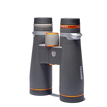 Maven B2 45 mm ED Binocular (11X45, Gray/Orange)