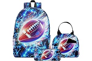 3-Piece Kids Backpack Set with Lunch Bag and Pencil Case, Perfect for School and Beyond