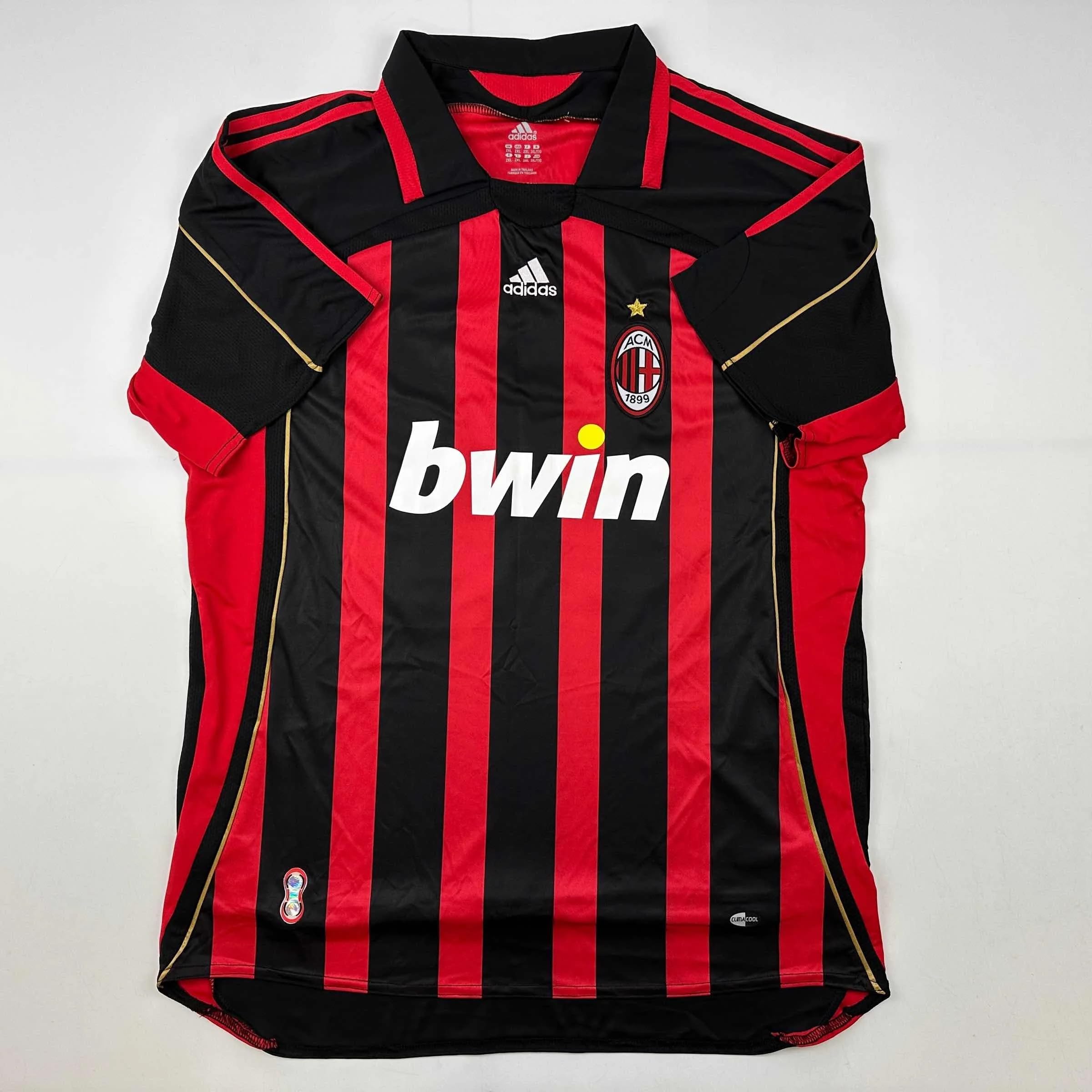 Manchester United Jersey Autographed Kaka AC Milan Jersey