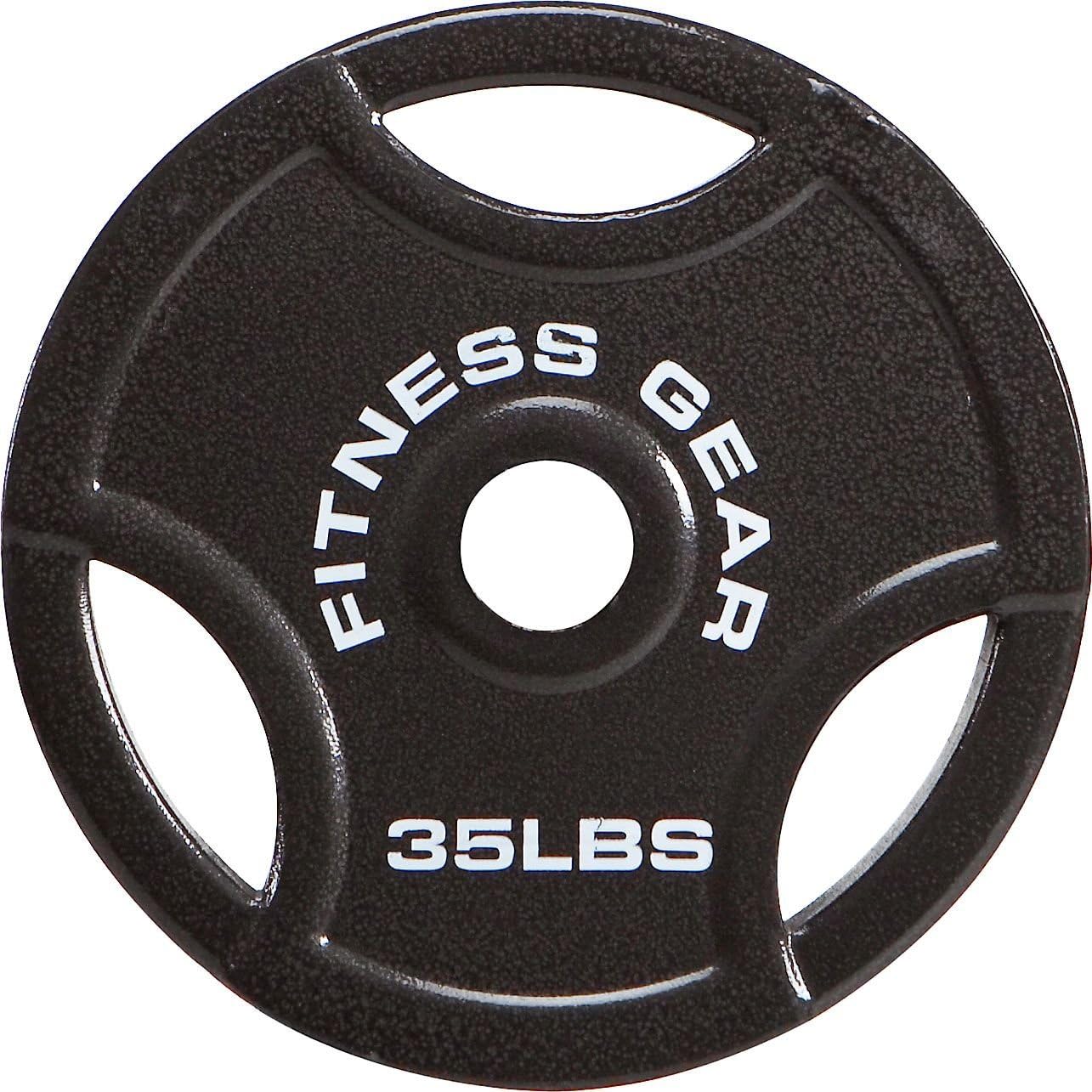 Fitness Gear 35 lb Olympic Cast Plate